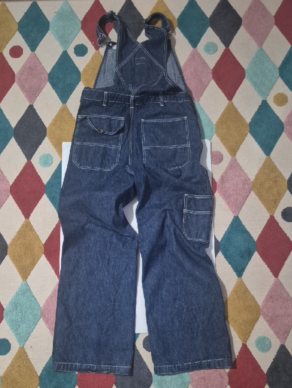 Vintage Calvin Klein Denim Carpenter Bib Overalls - Picture 9 of 9